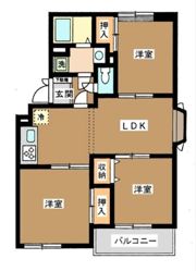 セレーブル北朝霞の間取り画像