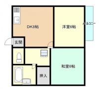 ベルシオン平井の間取り画像