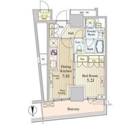 Brillia Tower池袋の間取り画像
