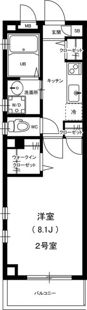 リブリ・カーサ横浜三ツ沢の間取り画像