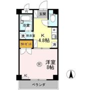 大安寺マンションの間取り画像
