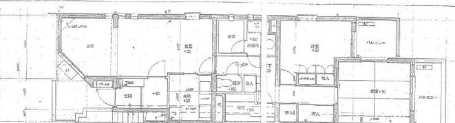 御影大蔵マンションの間取り画像