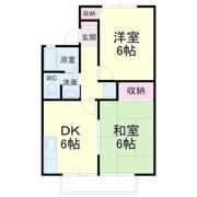 ファミールAの間取り画像