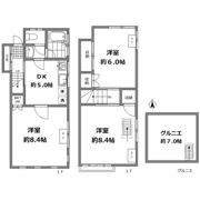 清水邸貸家の間取り画像