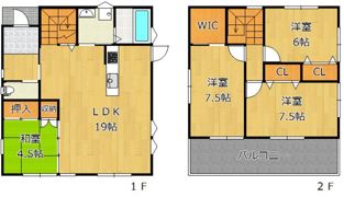 CREWS.LUCIA（クルーズ.ルチア）の間取り画像