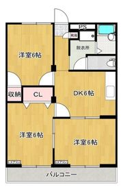 ライフ21 Bの間取り画像