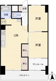 第一南陽ハイツの間取り画像