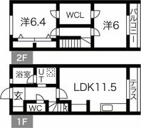 ブランシェ・ア・ミューの間取り画像