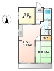 シャトー一宮の間取り画像