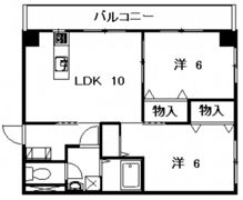 ウィステリア舟入の間取り画像