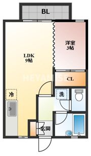 MYハイツ2の間取り画像