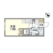 ウェルスクエア武蔵小山Ⅱの間取り画像