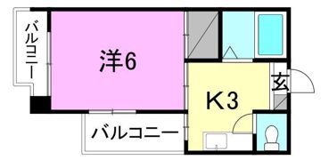 サンベール緑町の間取り画像