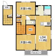 ウッドビレッジ C棟の間取り画像