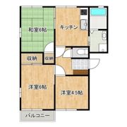 グリーンヒルBの間取り画像