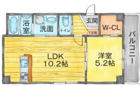 Scala Toyotsuの間取り画像