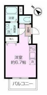 横浜マリオンの間取り画像