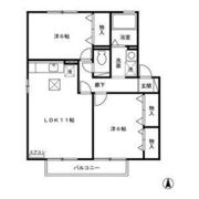 レピィナード Ⅲの間取り画像