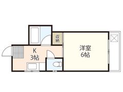 ラ・ヴィJKの間取り画像