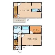 貸家 世田谷区北烏山の間取り画像
