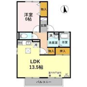 ドミールみずほの里の間取り画像