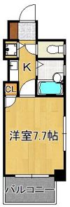 ダイナコートピア黒崎IIの間取り画像