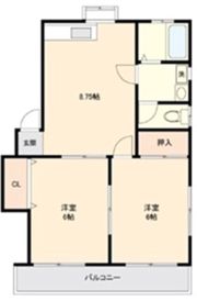 第2メゾン西川の間取り画像