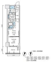 ロイヤルパークス赤羽ノースの間取り画像