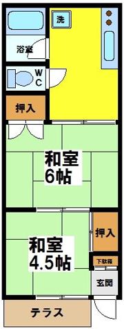 ハイム工藤の間取り画像