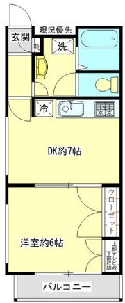 ウチダグリーンマンションの間取り画像