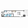 プランドール北浜の間取り画像