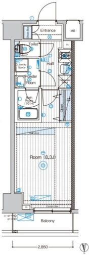ブライズ亀戸DUEの間取り画像