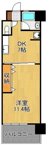 コンプレート古船場の間取り画像
