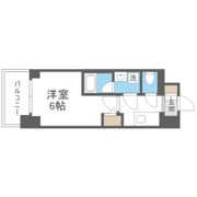 リヴェント難波ウエストの間取り画像