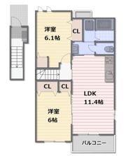 ノイ ヴァルトBの間取り画像
