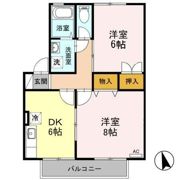 エバンスタウンコスモ Aの間取り画像