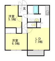 メルベイユ24の間取り画像