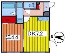 池袋本町新築RC計画の間取り画像