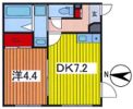 池袋本町新築RC計画の間取り画像