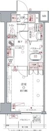 クレヴィスタ亀戸Ⅱの間取り画像