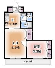 ラ・カーサ・フェリーチェの間取り画像