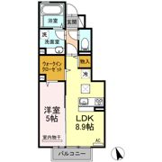 セジュールK Ⅰの間取り画像
