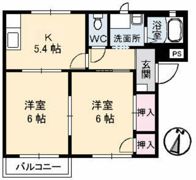 フレグランス旭の間取り画像