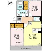 ボナールの間取り画像