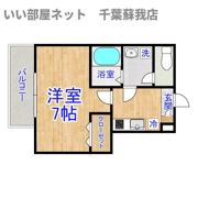 ジーメゾン千葉長洲ユディンの間取り画像