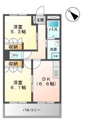 グリーンヒルズ杏の間取り画像