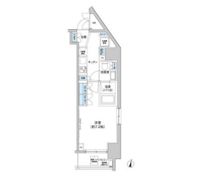 パークキューブ西新宿の間取り画像