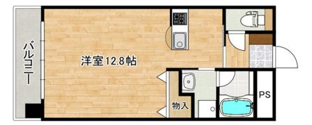RUMAHニシモト桃山の間取り画像