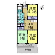 グリーンヒル巽ヶ丘A棟の間取り画像