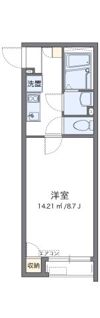 クレイノ桜ソレイユの間取り画像